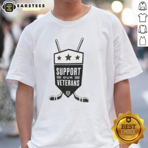 Top Support Our Veterans USA NHL T-Shirt