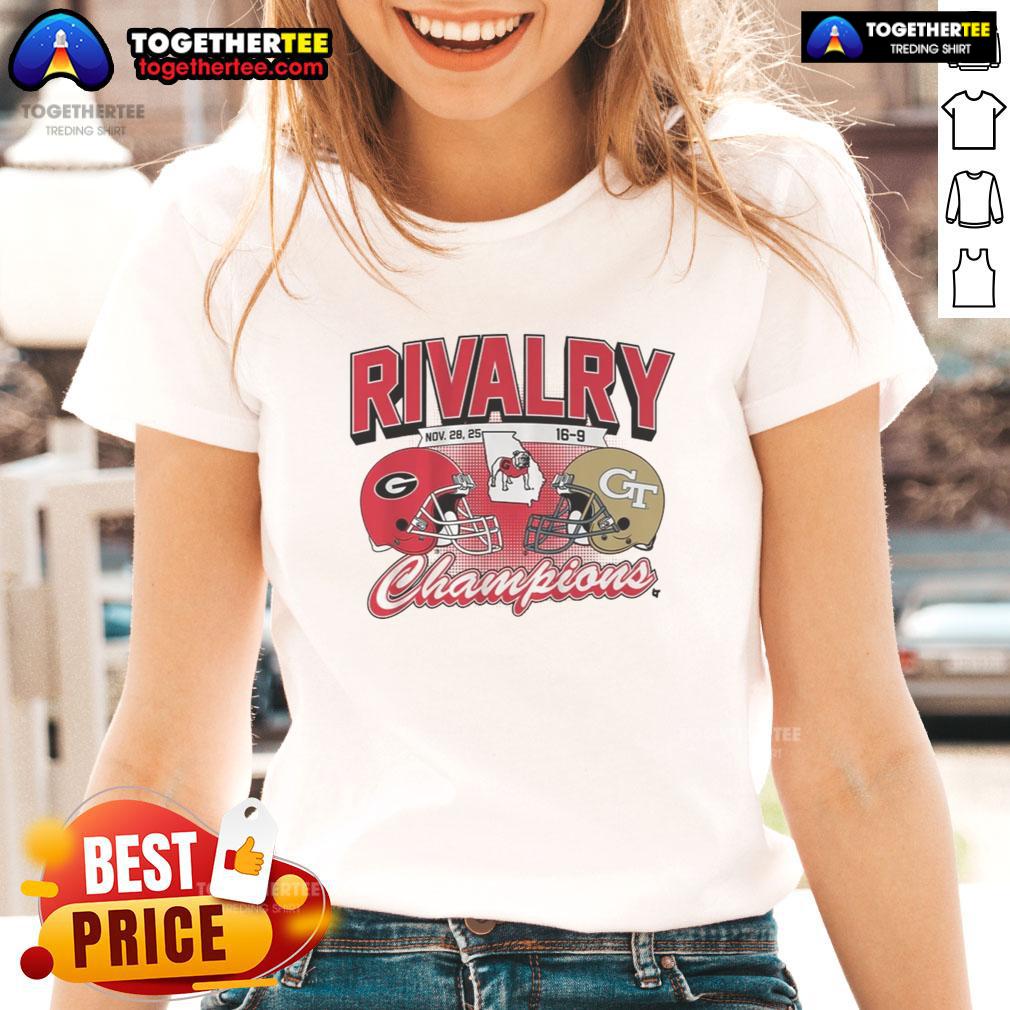 Official Georgia Football Rivalry Winner 2025 T-Shirt - Image 3