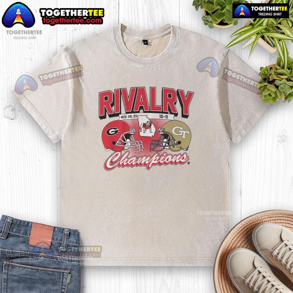 Official Georgia Football Rivalry Winner 2025 T-Shirt - Image 6