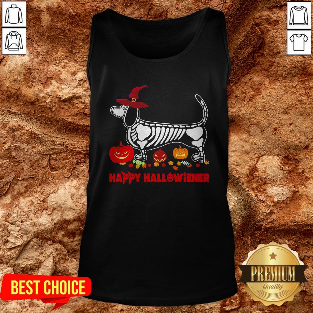 Hot Dachshund Happy Hallowiener Shirt - Image 3