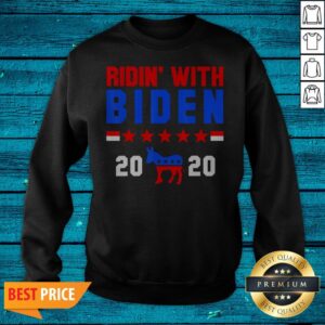 Alternative view of Joe Biden Ridin With Biden 2020 President Democrat Voter Gift Shirt