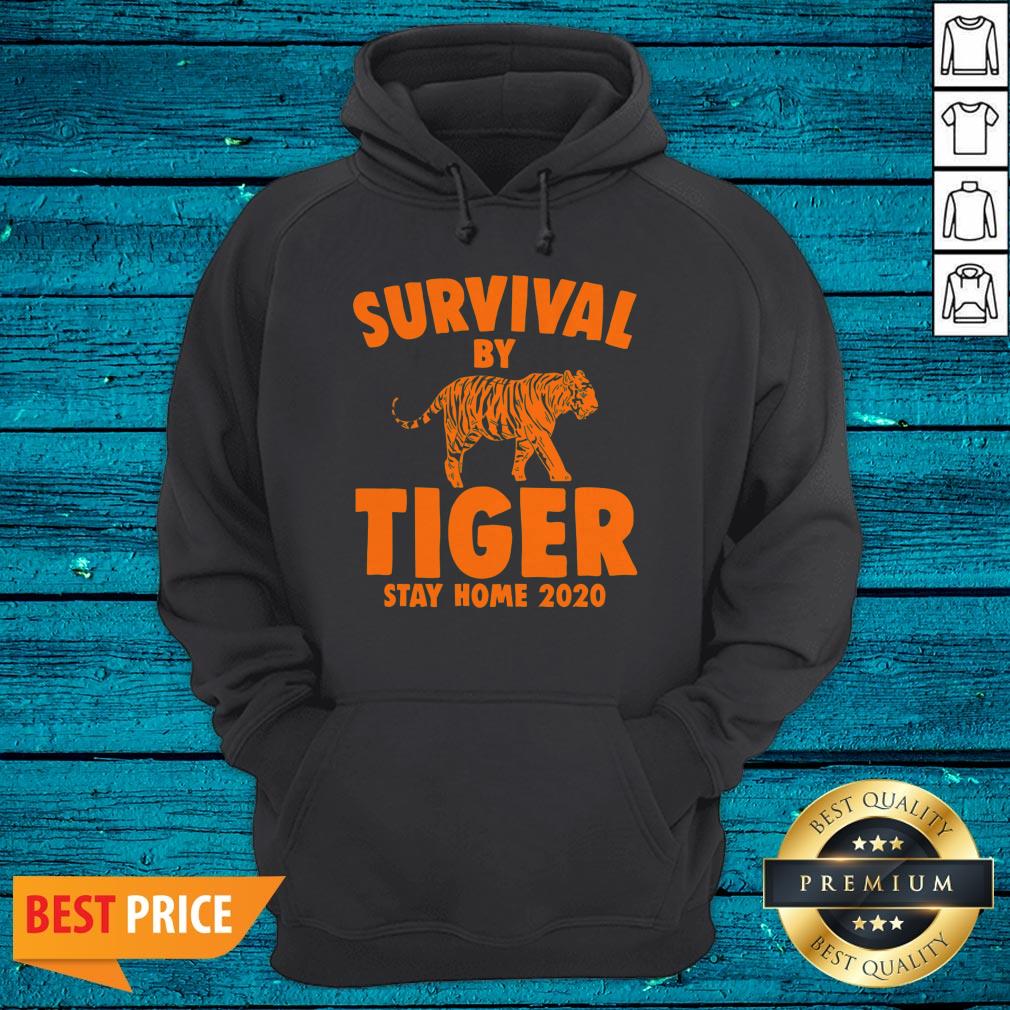 Joe Exotic Survival By Tiger Quarantine Stay Home 2020 Fun Gifts Shirt - Image 3