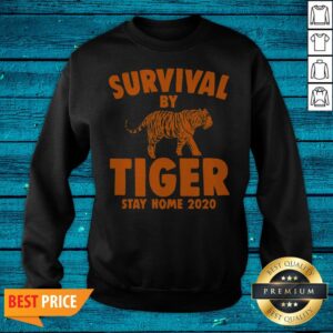 Alternative view of Joe Exotic Survival By Tiger Quarantine Stay Home 2020 Fun Gifts Shirt