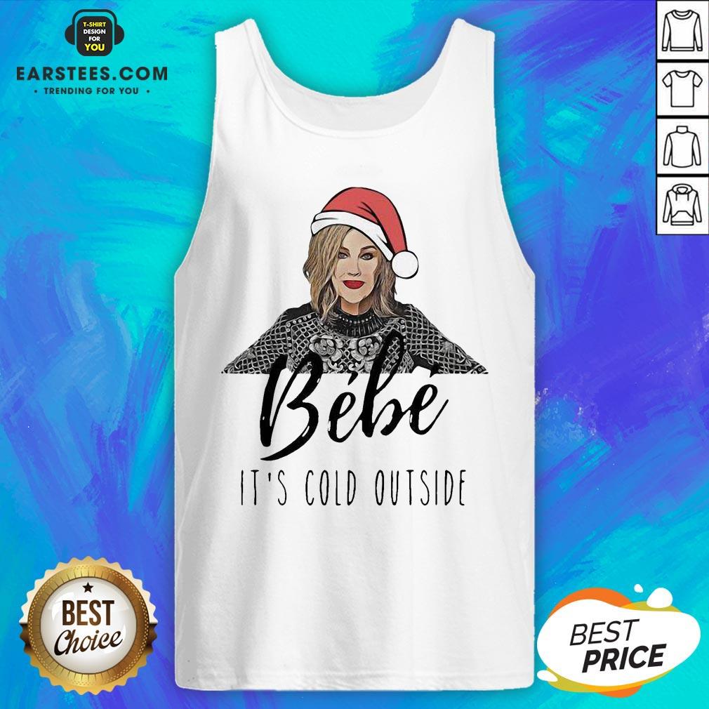 Perfect Moira Rose Bebe It’s Cold Outside Christmas Shirt - Image 4