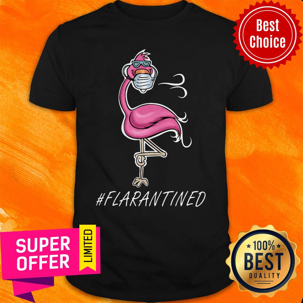 Awesome Flamingo Face MaAwesome Flamingo Face Mask Flarantined Shirtsk Flarantined Shirt