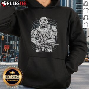 Alternative view of Awesome Blue Leader Threat Llama T-Shirt