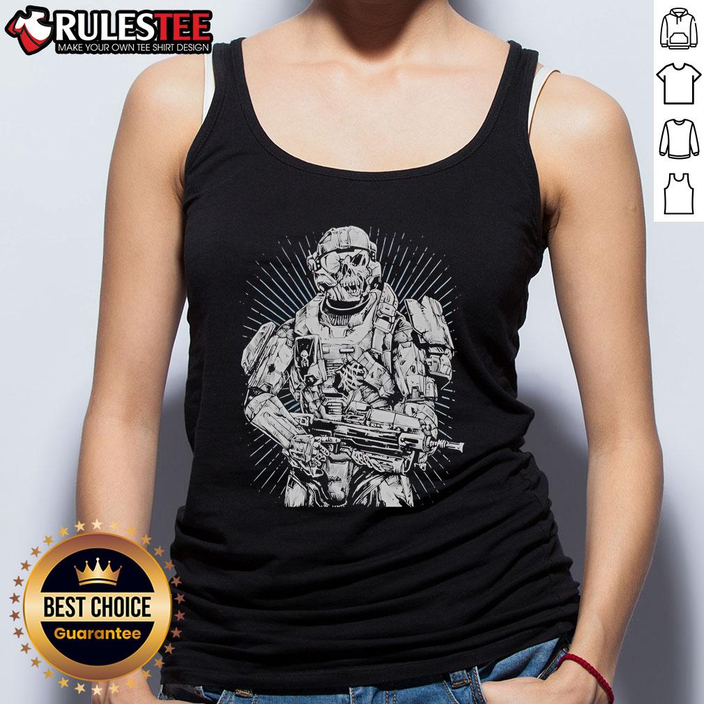 Awesome Blue Leader Threat Llama T-Shirt - Image 4