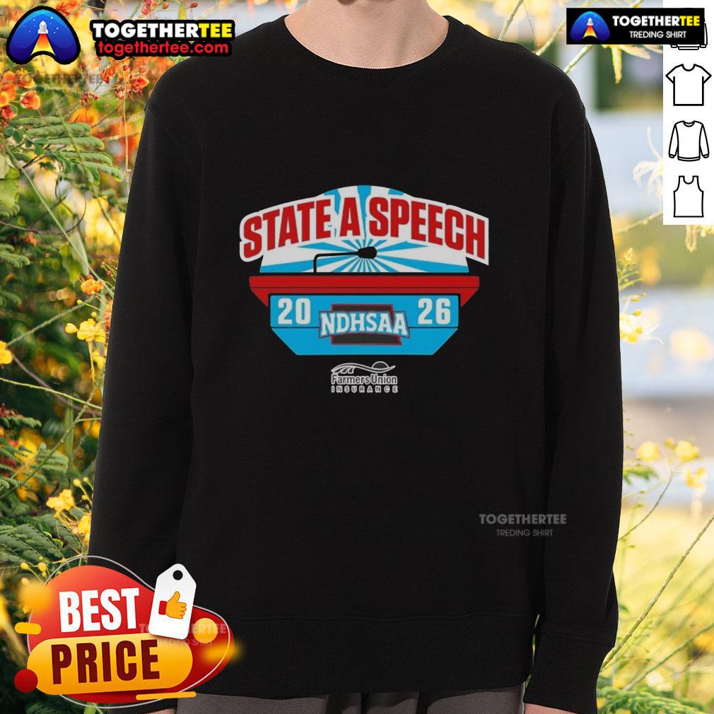 Nice NDHSAA Class A Speech State Tournament Merchandise T-Shirt - Image 5