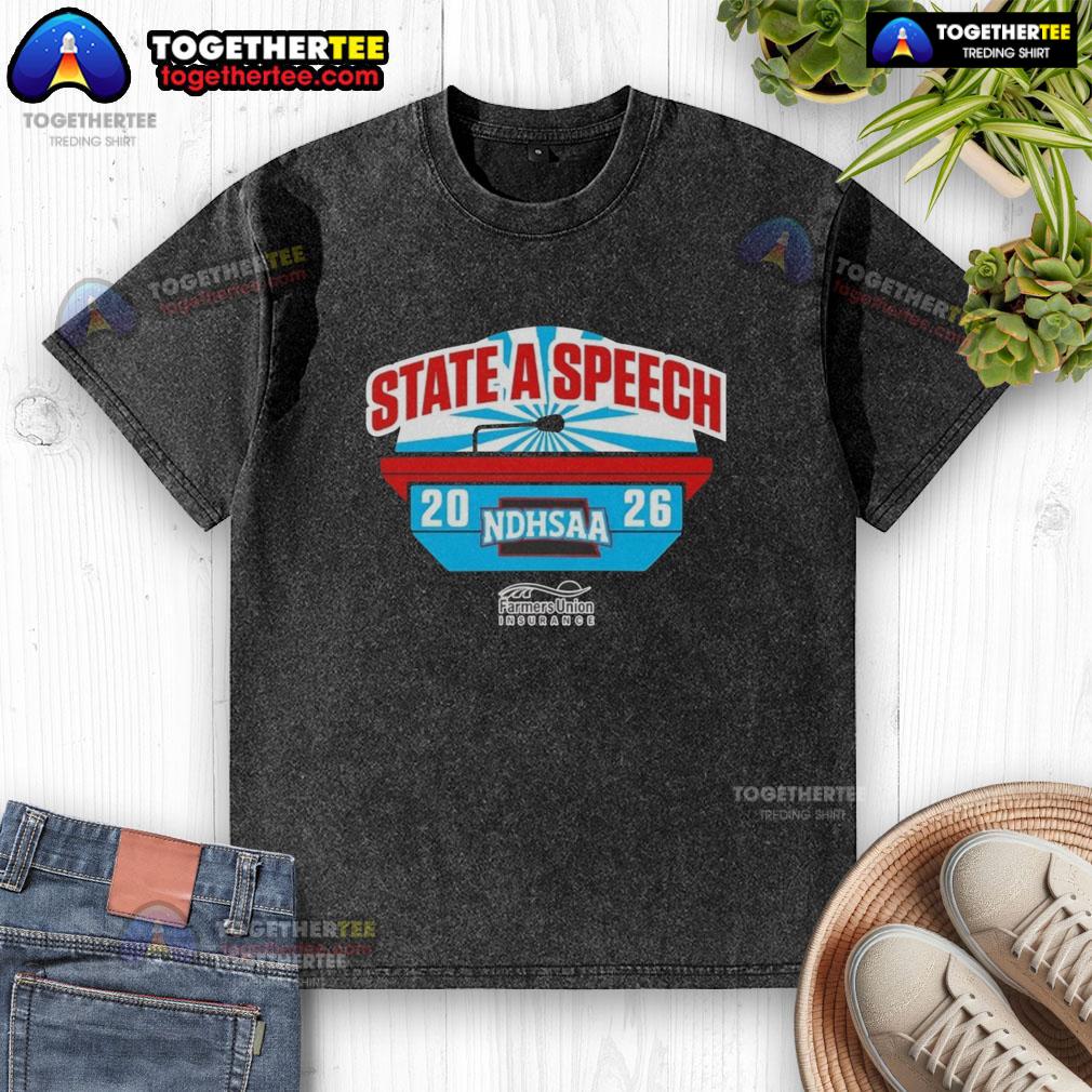 Nice NDHSAA Class A Speech State Tournament Merchandise T-Shirt - Image 6