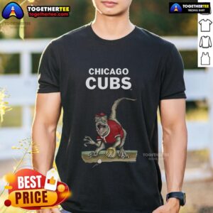 Original Chicago Cubs Tiny Turnip Velociraptor T-Shirt