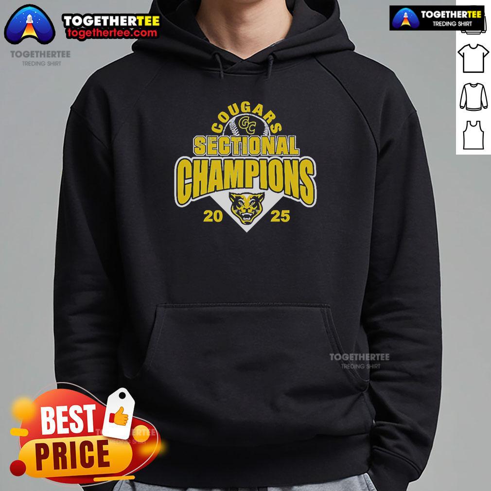Original Cougars Sectional Champions 2025 T-Shirt - Image 2