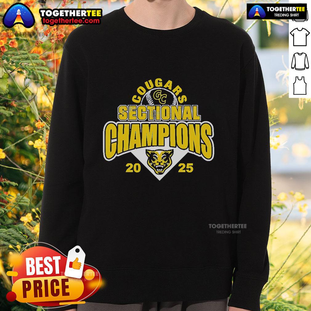 Original Cougars Sectional Champions 2025 T-Shirt - Image 5