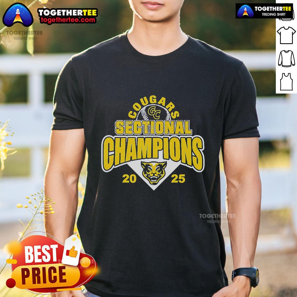 Original Cougars Sectional Champions 2025 T-Shirt