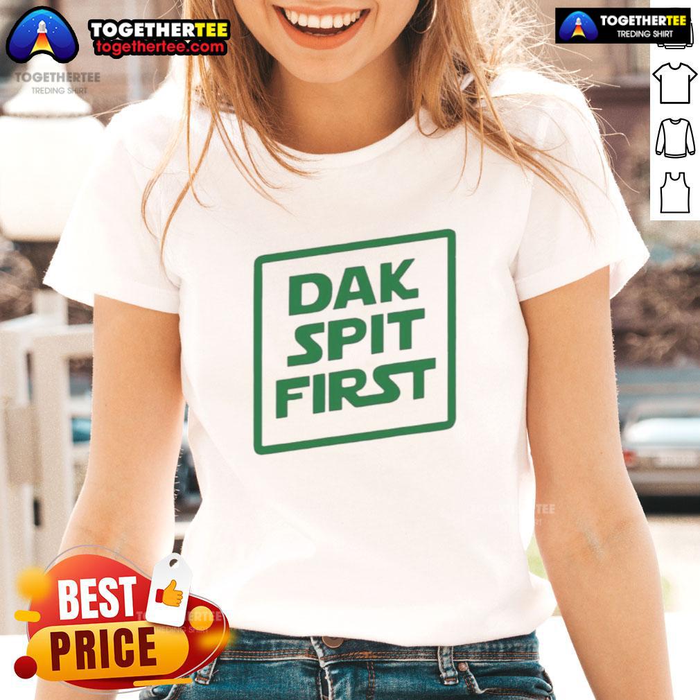 Premium Dak Spat First Dak Prescott T-Shirt - Image 3