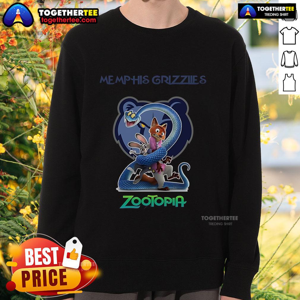 Premium Memphis Grizzlies Zootopia 2 T-Shirt - Image 5