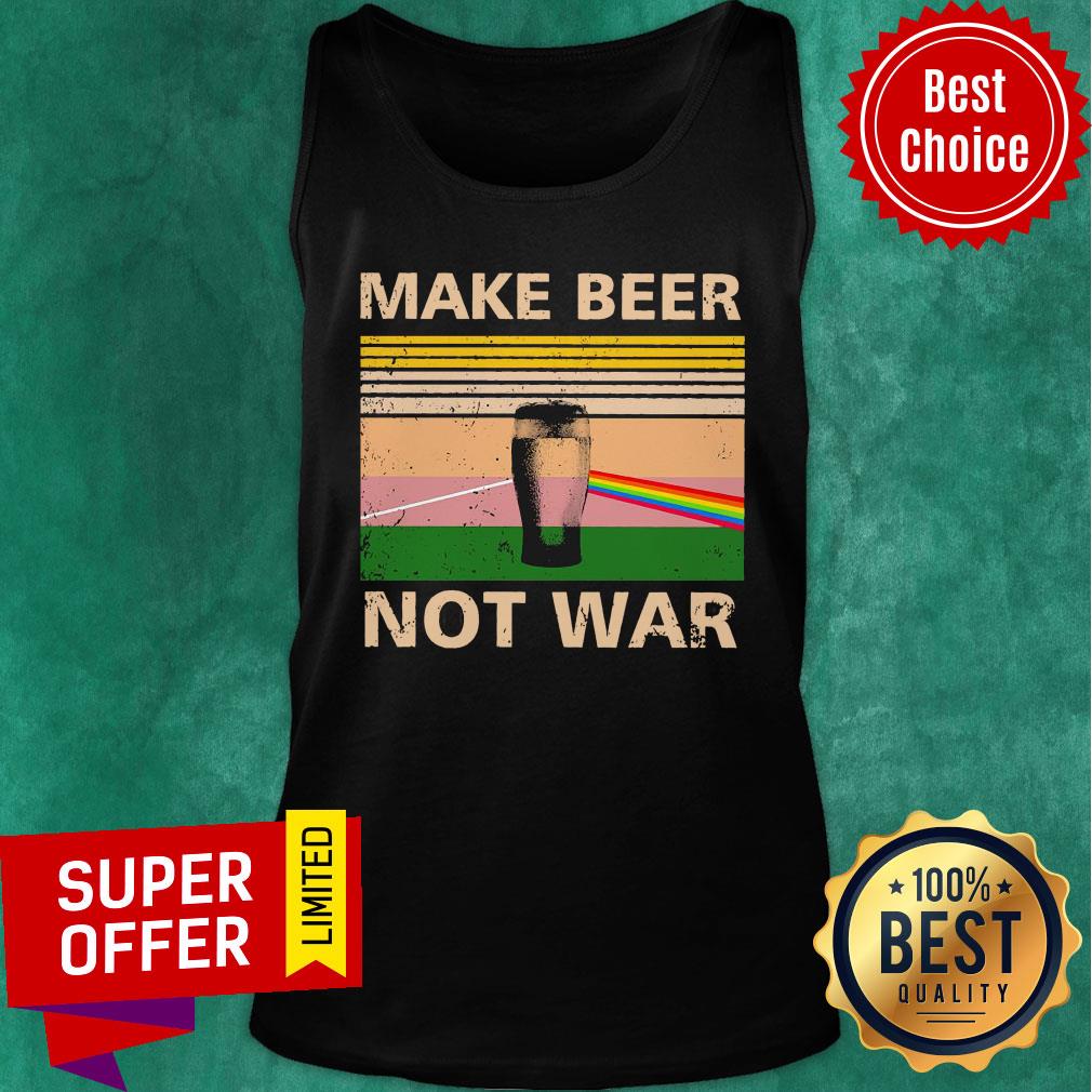 Awesome Male Beer Not War Vintage Shirt - Image 4