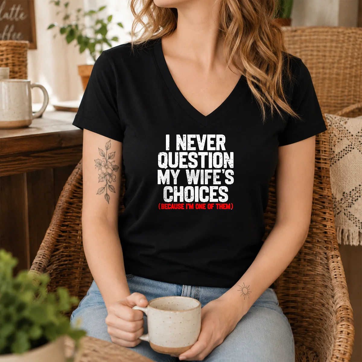 Official I Never Question My Wife'S Choice Funny Shirt - Image 4