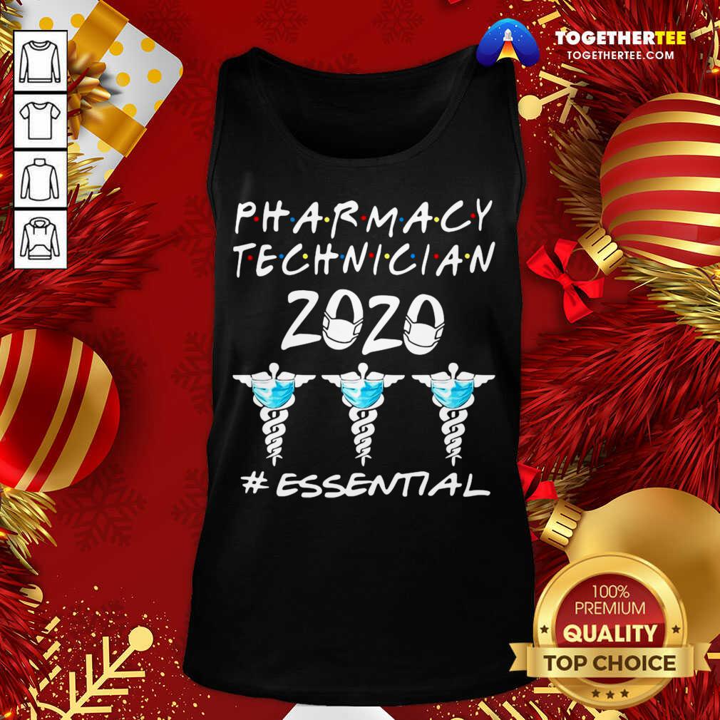 Official Pharmacy Technician 2020 #essential Shirt - Image 3