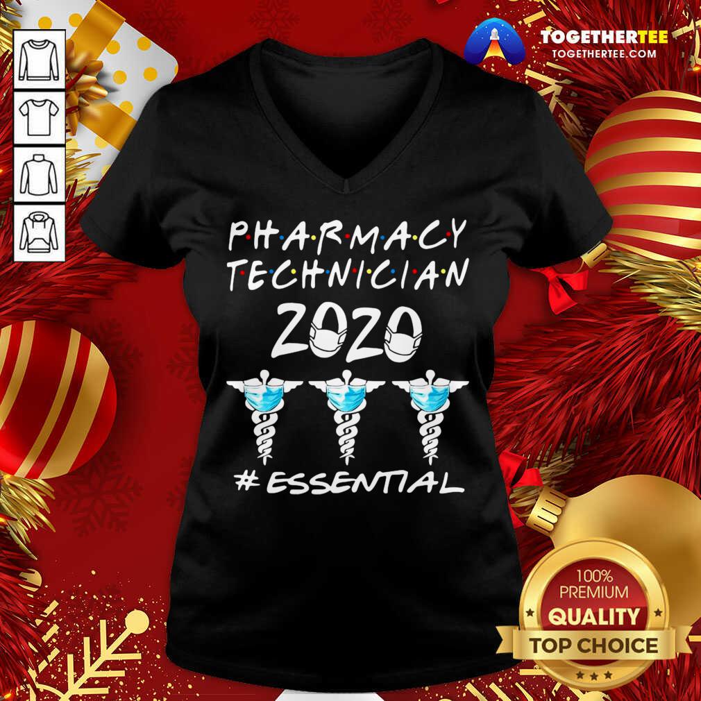 Official Pharmacy Technician 2020 #essential Shirt - Image 2