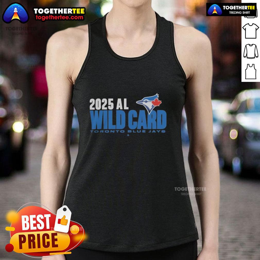 Happy Toronto Blue Jays 2025 MLB Playoffs American League Wild Card T-Shirt - Image 4
