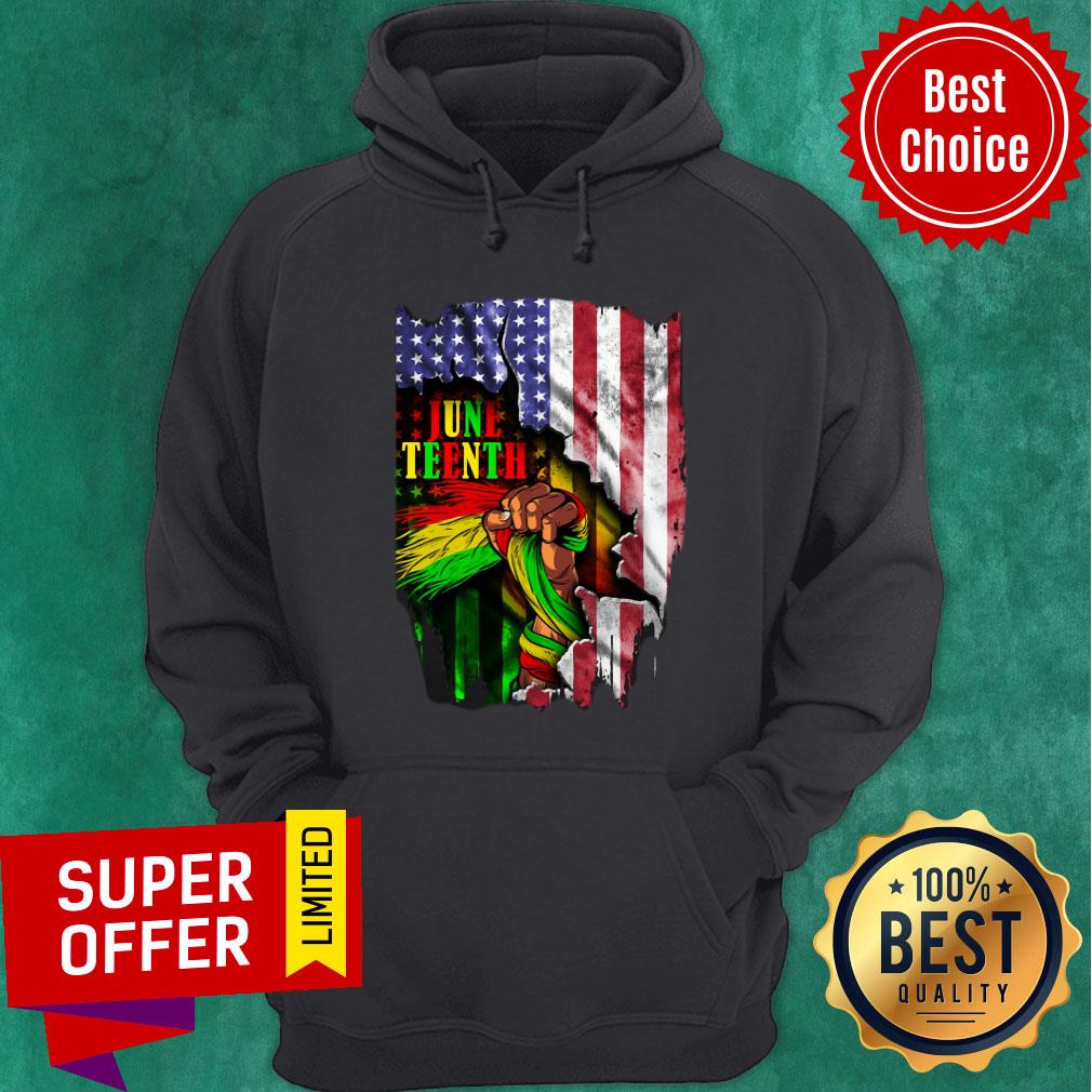 Strong June Teenth American Flag Shirt - Image 5