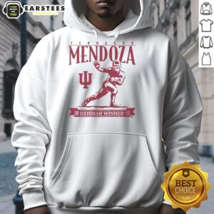 Alternative view of Awesome Indiana Football Fernando Mendoza Heisman Trophy T-Shirt