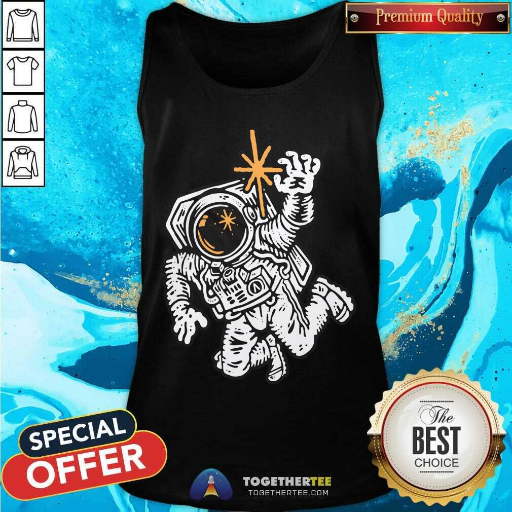 Nice The Stargazer Astronaut T-Shirt - Image 3