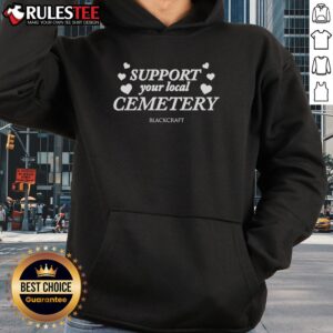 Alternative view of Pretty Support Your Local Cemetery T-Shirt
