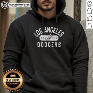 Alternative view of Top Los Angeles Dodgers 1958 Logo T-Shirt