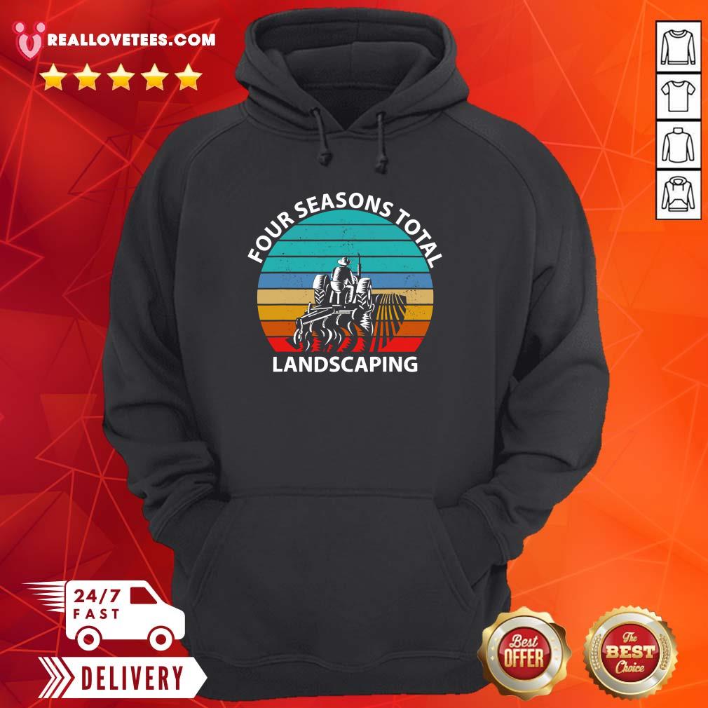 Official Four Season Total Landscaping Vintage Shirt - Image 4