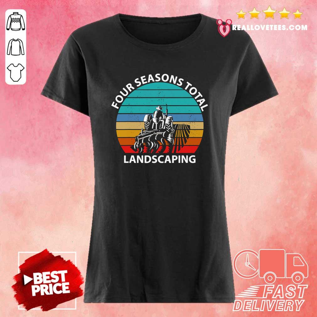 Official Four Season Total Landscaping Vintage Shirt - Image 3
