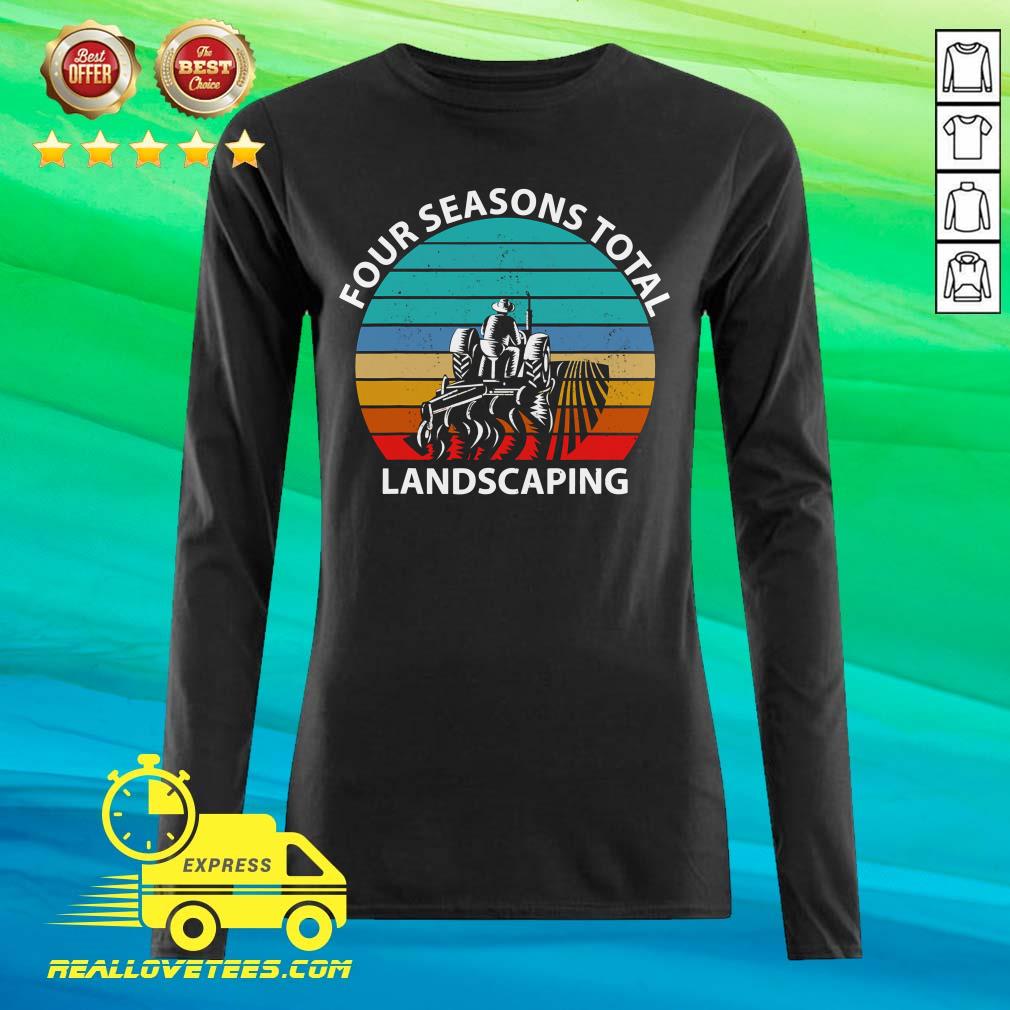 Official Four Season Total Landscaping Vintage Shirt - Image 2