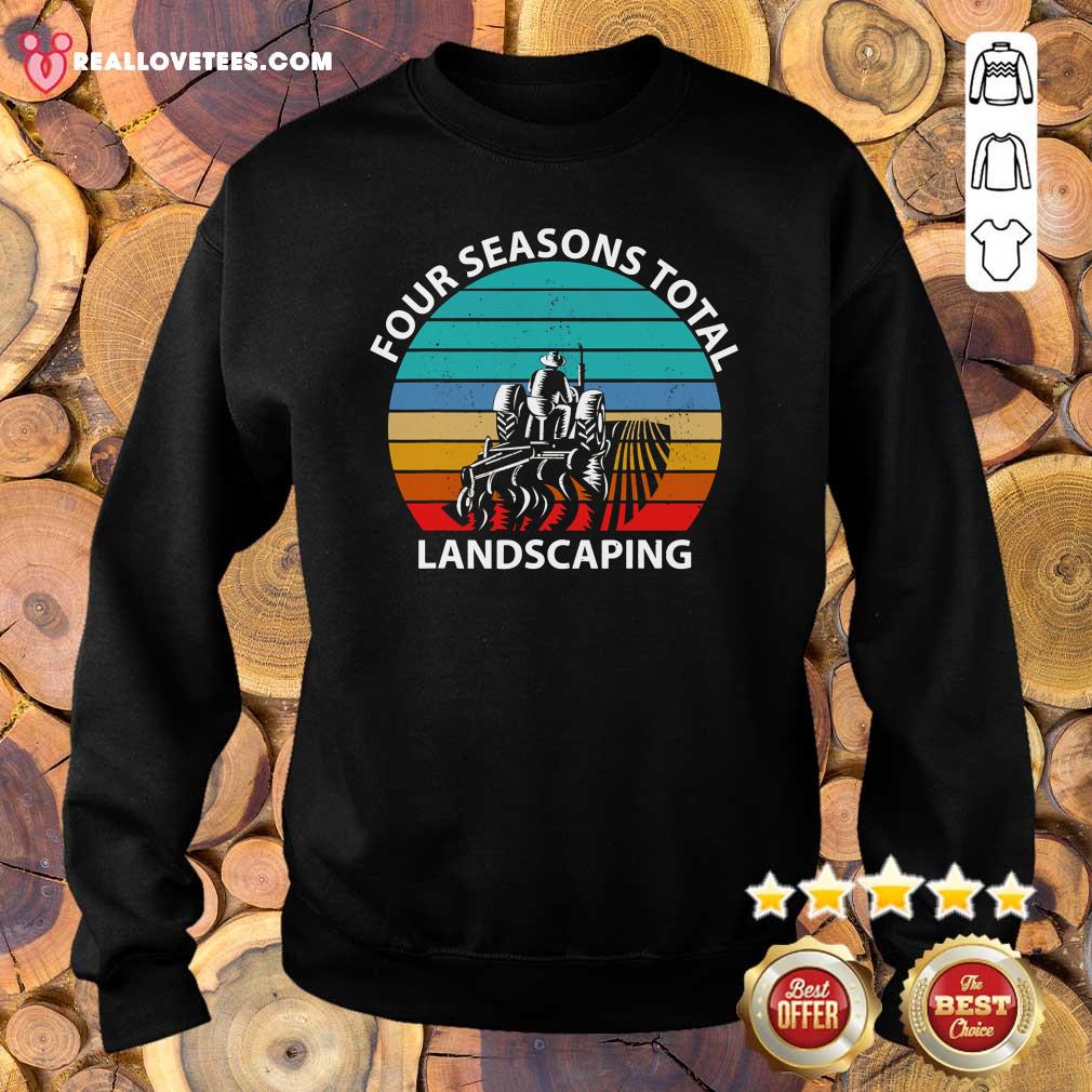 Official Four Season Total Landscaping Vintage Shirt - Image 5