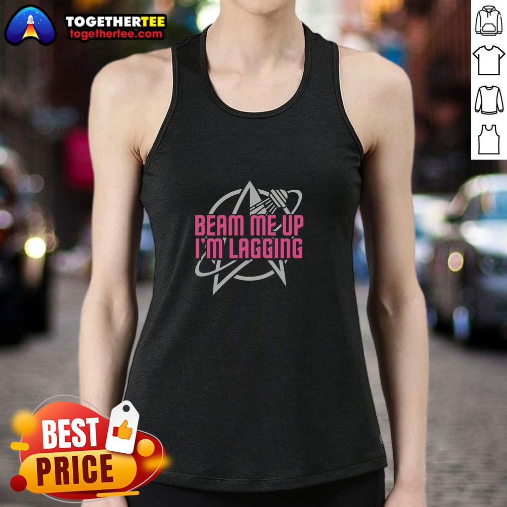 Original Lagging Beam Me Up T-Shirt - Image 4