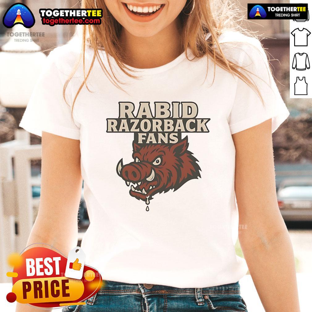 Nice Rabid Razorback Fans T-Shirt - Image 3