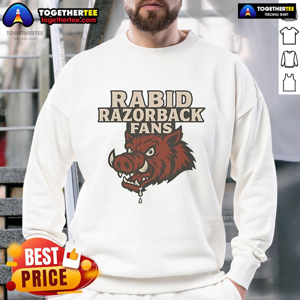 Nice Rabid Razorback Fans T-Shirt - Image 5