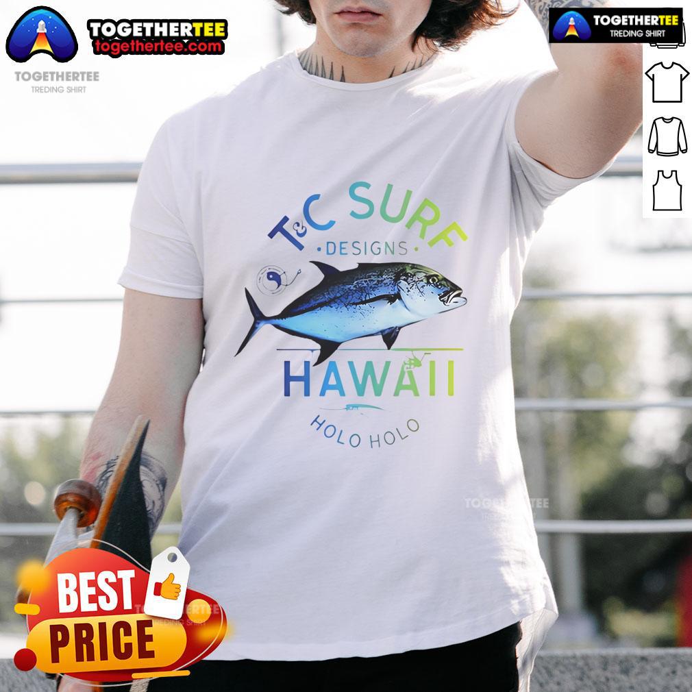 Premium Bluefin Tuna Surf T&C Surf Designs Hawaii Holo Holo Fishing T-Shirt