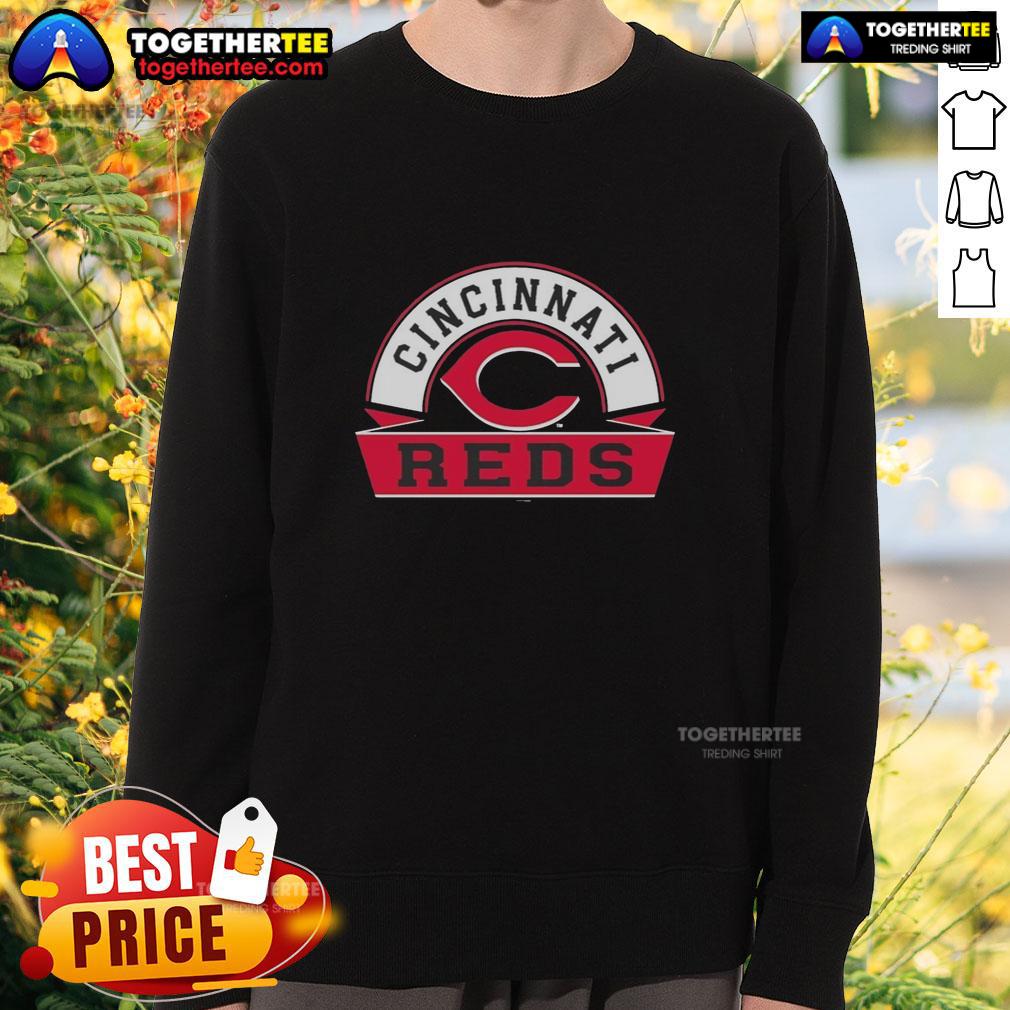 Top Cincinnati Reds Phase Banner Arch T-Shirt - Image 5
