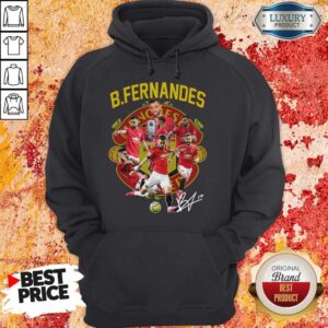 Alternative view of B.fernandes Manchester United Signature Shirt