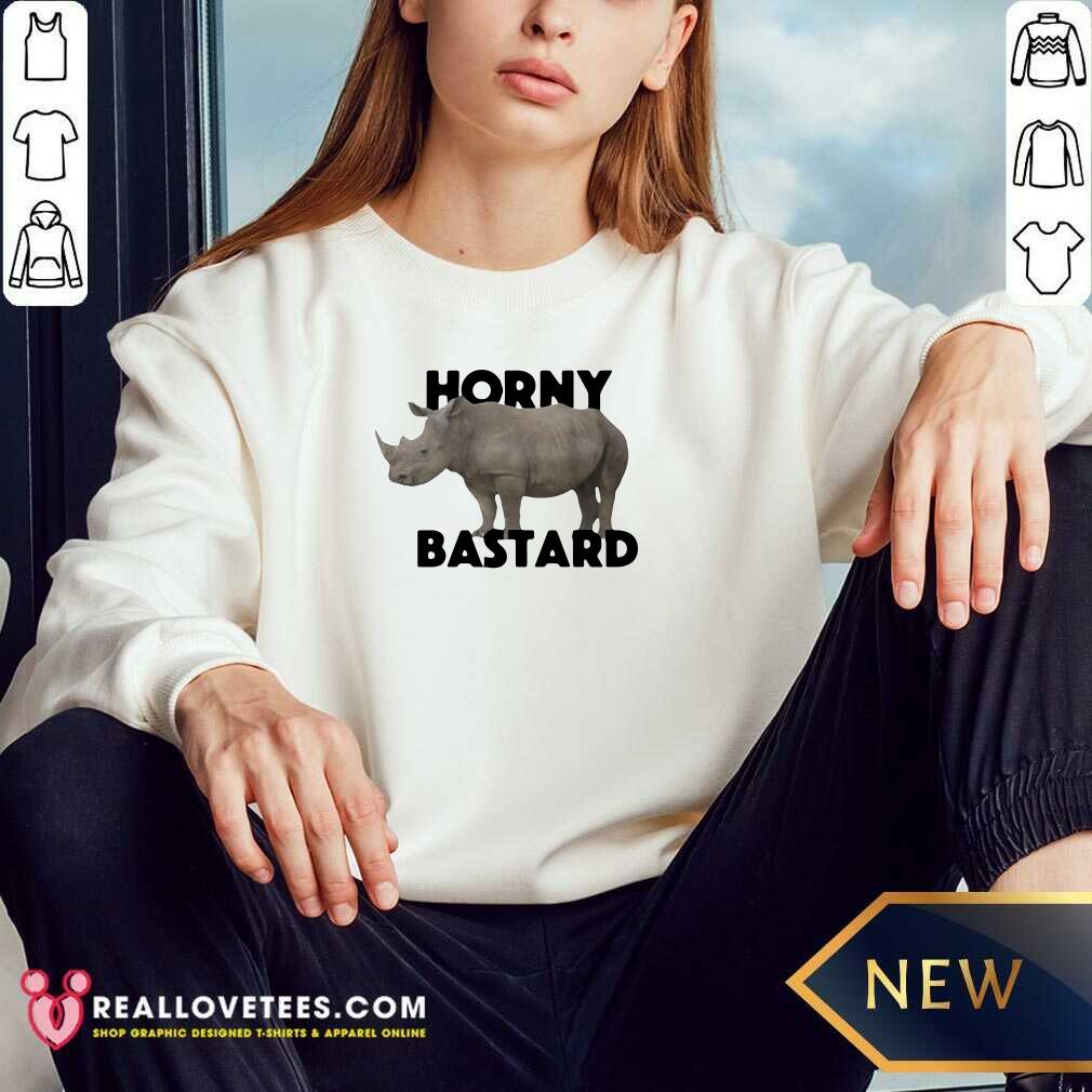 Pretty Rhino Horny Bastard Shirt - Image 3