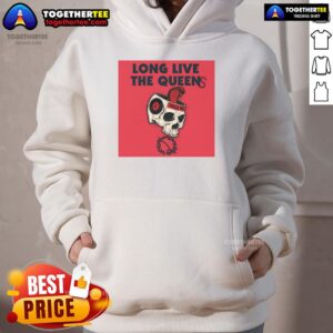Alternative view of Official Queens Of The Stone Age Touch Me Skull 8 Ball T-Shirt