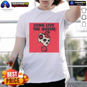 Official Queens Of The Stone Age Touch Me Skull 8 Ball T-Shirt