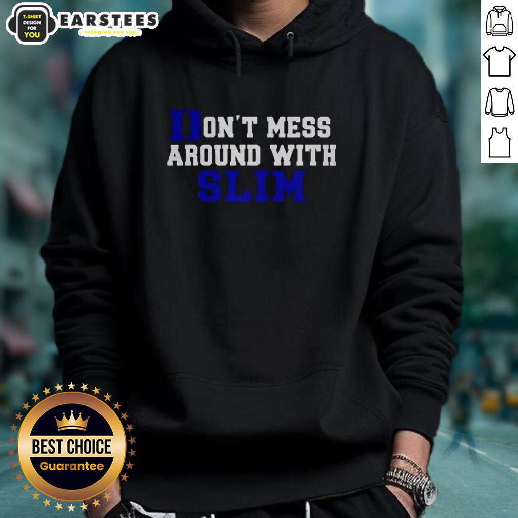 Premium Don't Mess Around With Slim Duke Blue Devils T-Shirt - Image 2
