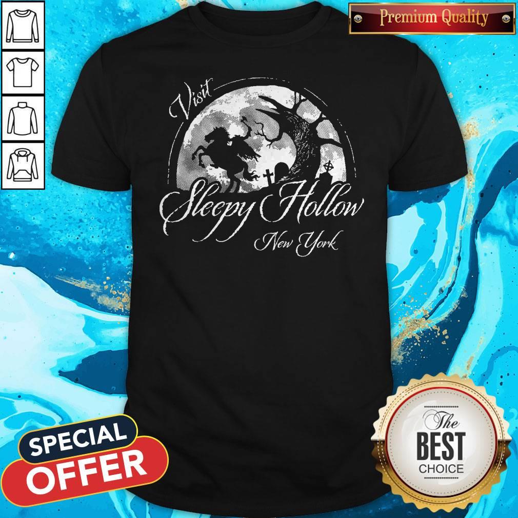 Nice Visit Sleepy Hollow New York Halloween Shirt