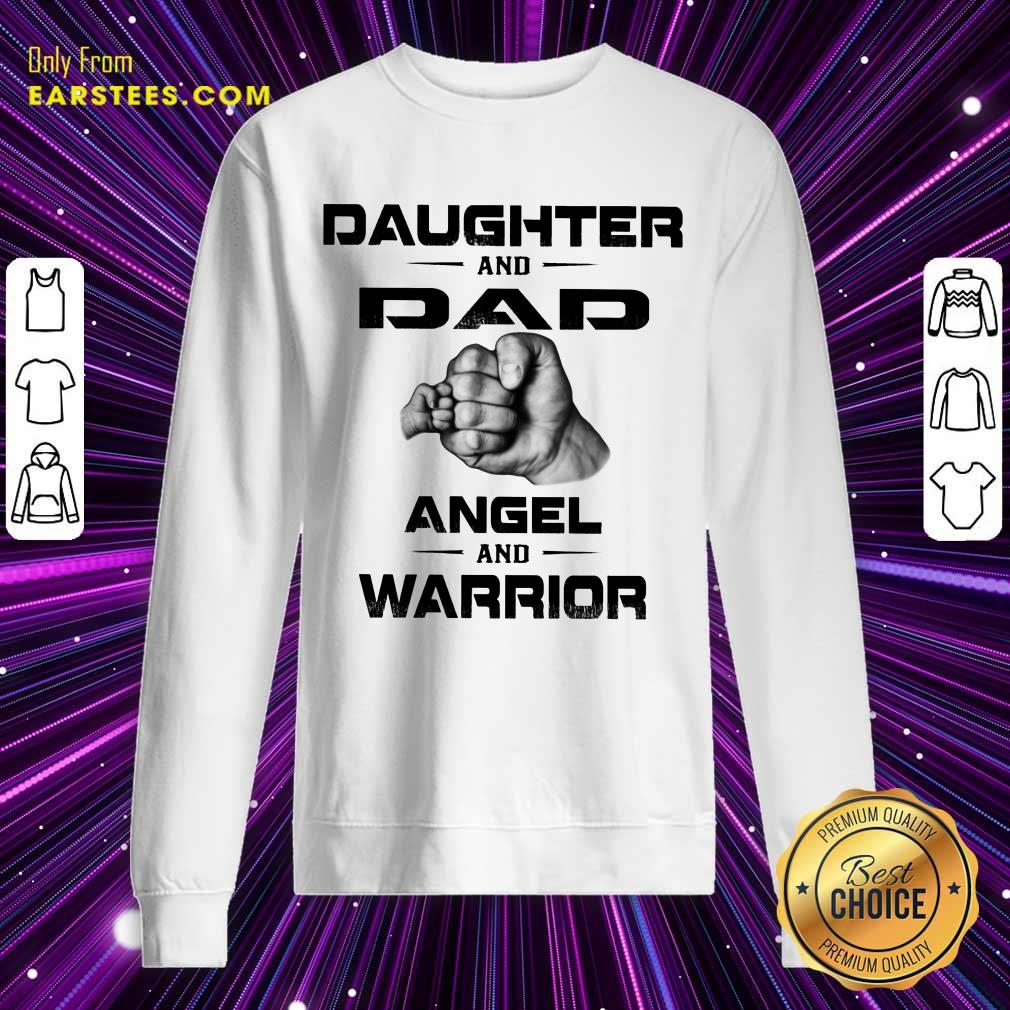 Top Daughter And Dad Angel And Warrior Shirt - Image 3
