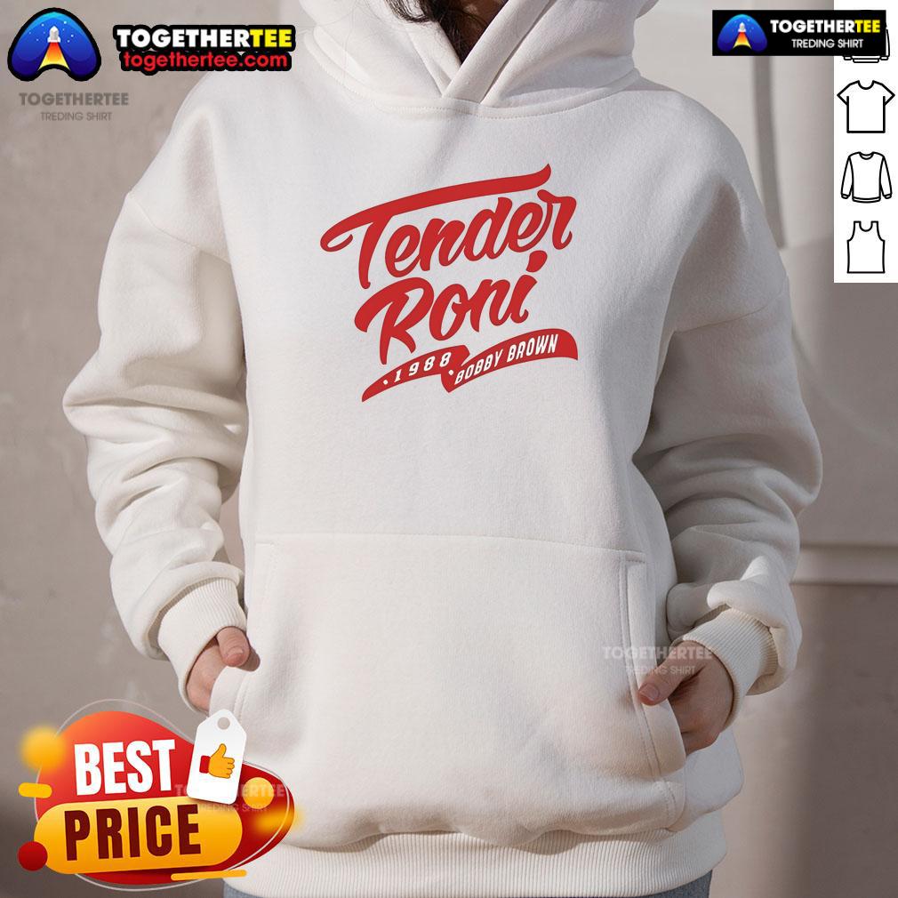 Official Tender Roni 1988 Bobby Brown T-Shirt - Image 2