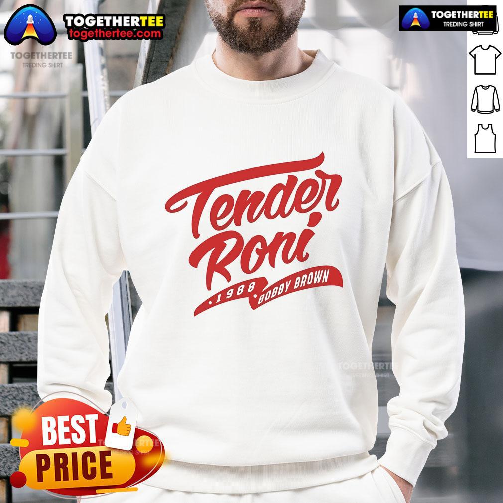 Official Tender Roni 1988 Bobby Brown T-Shirt - Image 5