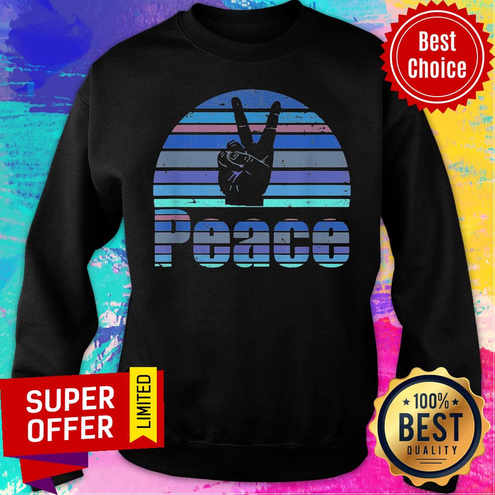 Peace Tshirt Retro Love 60's 70's Shirt - Image 5