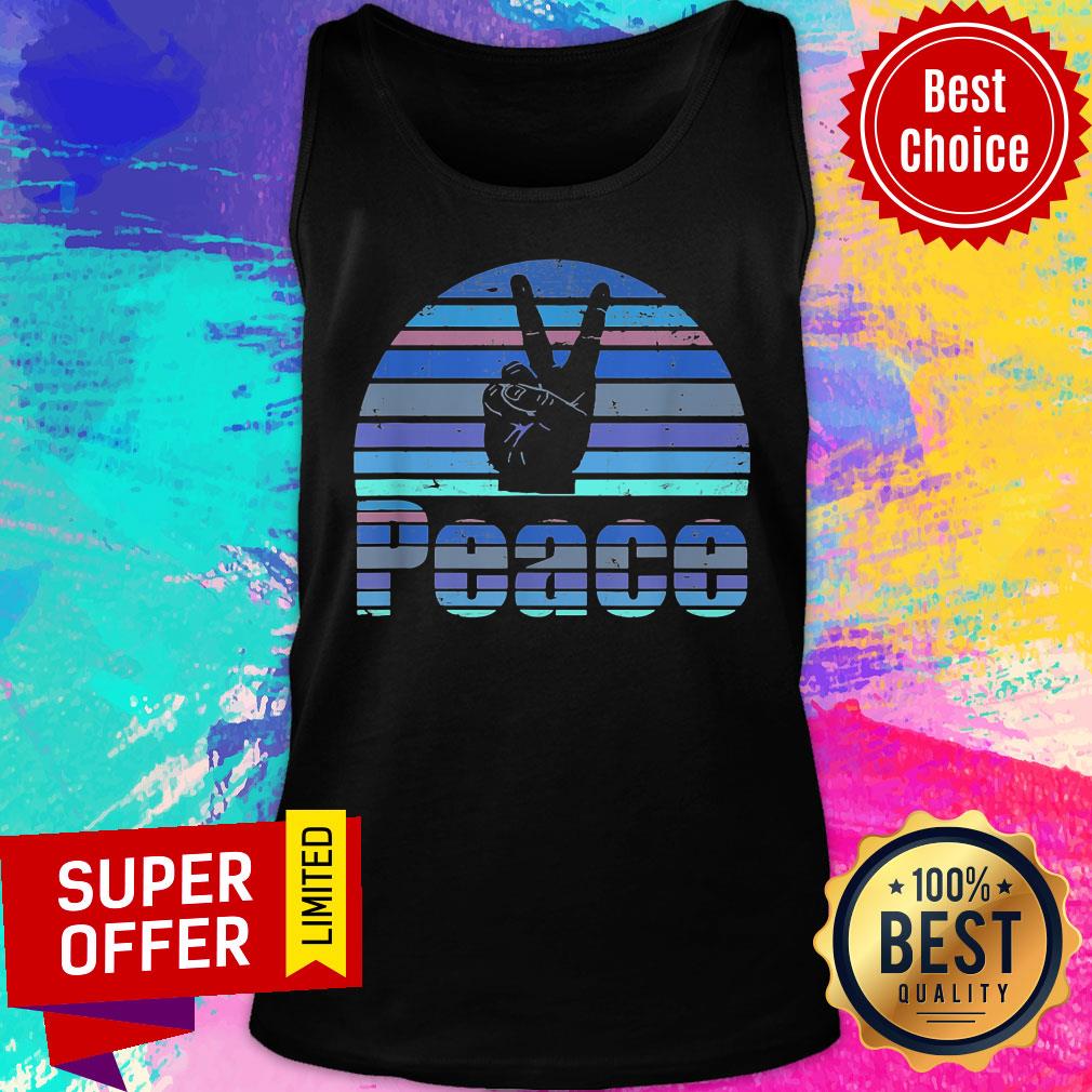 Peace Tshirt Retro Love 60's 70's Shirt - Image 4
