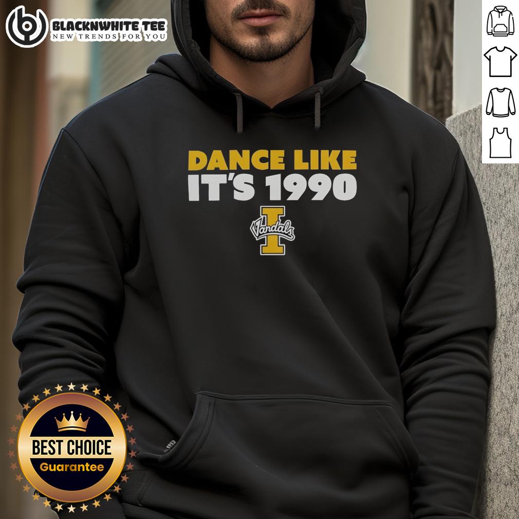 Nice Idaho Vandals Men's Basketball Dance Like It's 1990 T-Shirt - Image 2